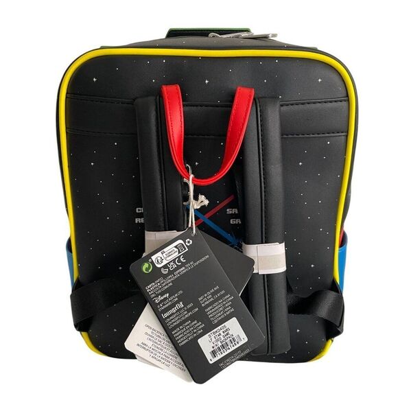 Star Wars Loungefly Mini Backpack Glows In The Dark Video Game 2023 Exclusive - Picture 2 of 11
